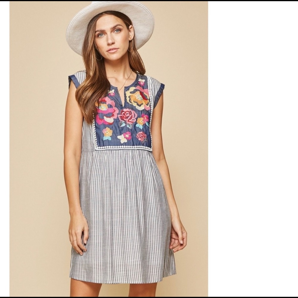 Embroidered Dress